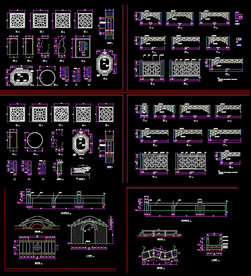 古桥诺干经典样式施工图