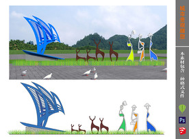 公园主题景观标识11