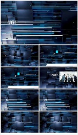 AE抖音电子相册视频动画可换图