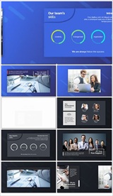 AE通用电子相册视频动画可换图