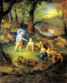 欧式抽象艺术神话人物背景墙