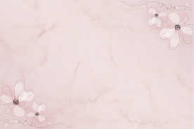 白色花朵 3D壁画 源分层