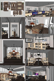 办公室模型设计