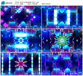 阿拉伯之夜 动感舞台背景视频