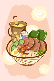 美味面食与饮料