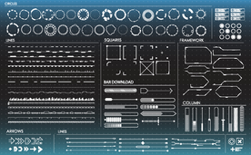 数据图表分析AI矢量素材