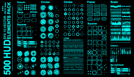 数据图表分析AI矢量素材