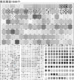 CA填充图案图库