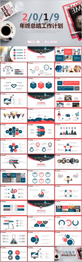 年终工作汇报PPT