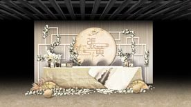 新中式婚礼签到区