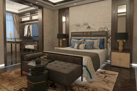 新中式  卧室  新中式卧室