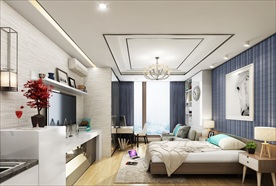 公寓模型效果图