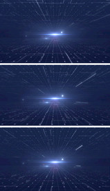 科技空间线条循环背景