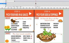 南瓜向日葵感恩节节日动画菜单