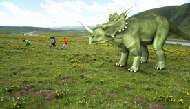 C4D恐龙 侏罗纪 远古 龙