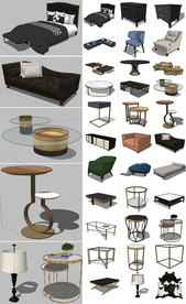 家具SU模型