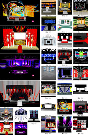 舞台设计SU模型