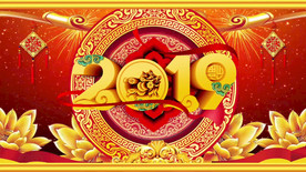 2019猪年春节新春片头年会