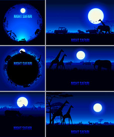 矢量动物世界系列