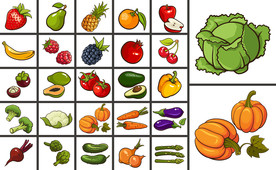 矢量水果蔬菜系列
