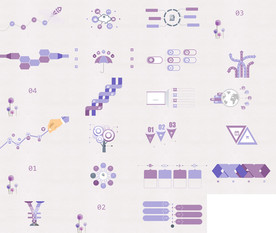 炫酷时尚工作总结汇报PPT模板