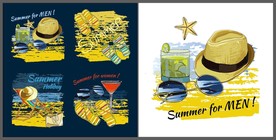 矢量休闲度假系列