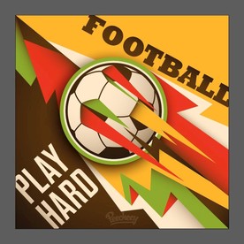 矢量创意足球设计