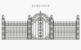 铁艺栅栏门