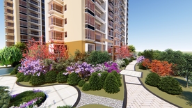 小区局部景观绿化效果图JPG