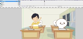 学生作业动画我的寝室生活1分钟