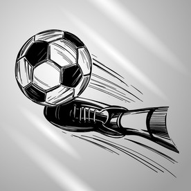 矢量足球运动