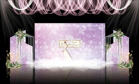 紫色系婚礼