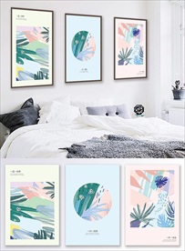 时尚小清新装饰画