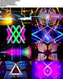 真心无边迪曲动感大屏幕背景酷炫