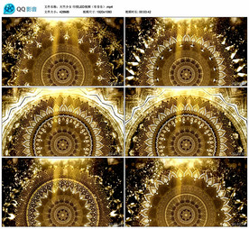 天竺少女印度舞蹈 舞台背景视频