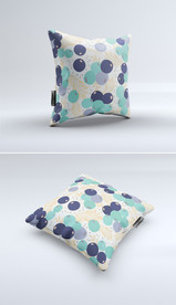 室内家居抱枕枕头图案印刷文件