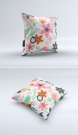 室内家居抱枕枕头图案印刷文件