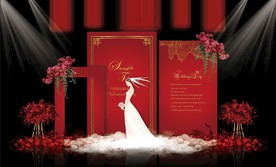 红色系婚礼