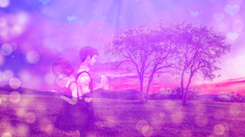 致橡树朗诵背景