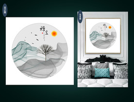 创意水墨装饰画