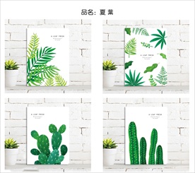本子封面  夏葉