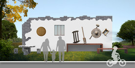 户外小品效果图