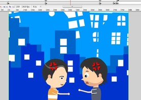 口角引发的斗殴22秒动画