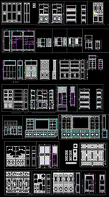 古典实木家具图纸