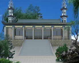 清真寺效果图