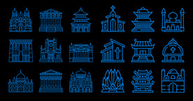 矢量特色建筑系列