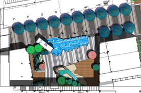 广场景观设计平面图