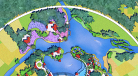 公园景观设计平面图