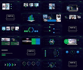 最强科技大脑动态PPT