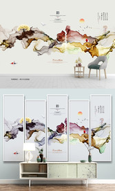 水墨画 抽象画 禅意画 新中式